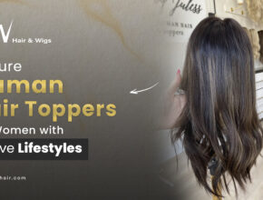 human hair toppers for women